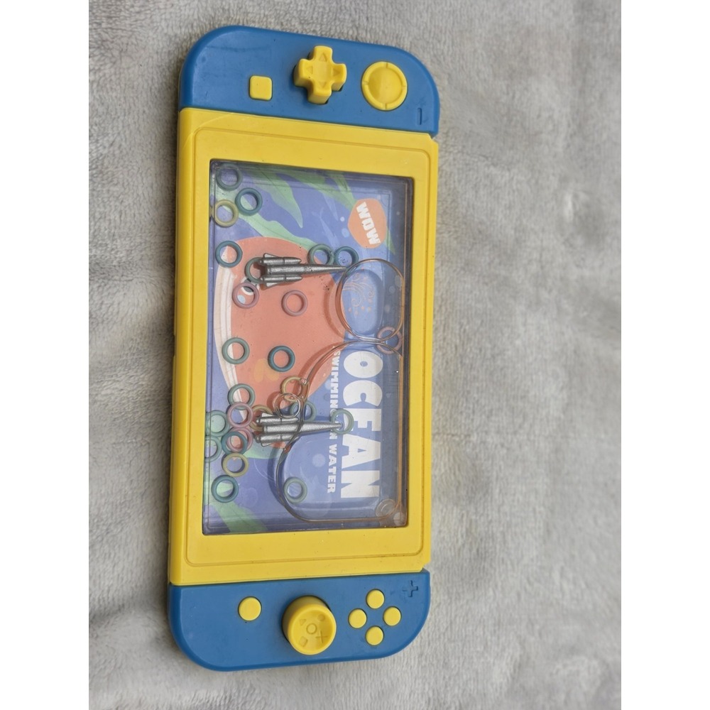 VTG Turtle Handheld Game Ocean Swimming in Water Fish Life Toy Console Jellyfish